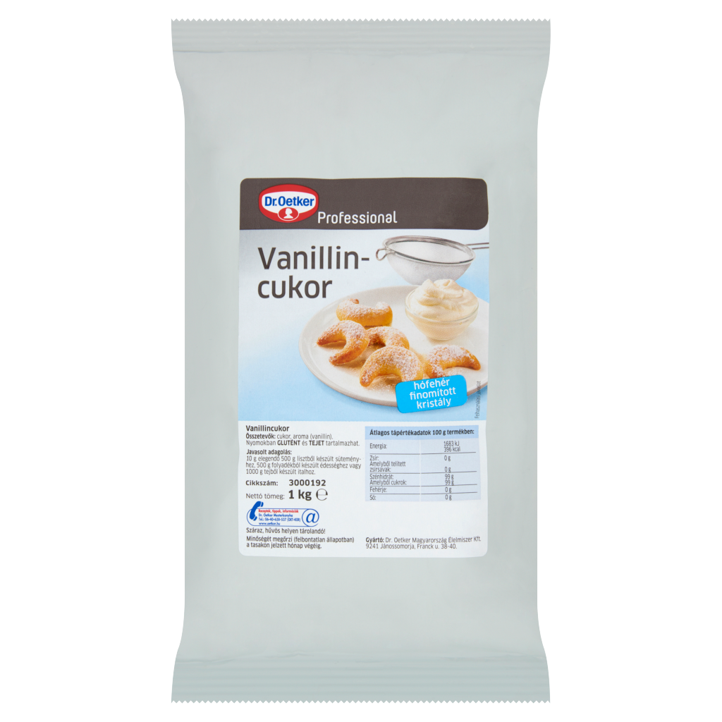 Dr. Oetker Professional Vanillincukor 1 kg