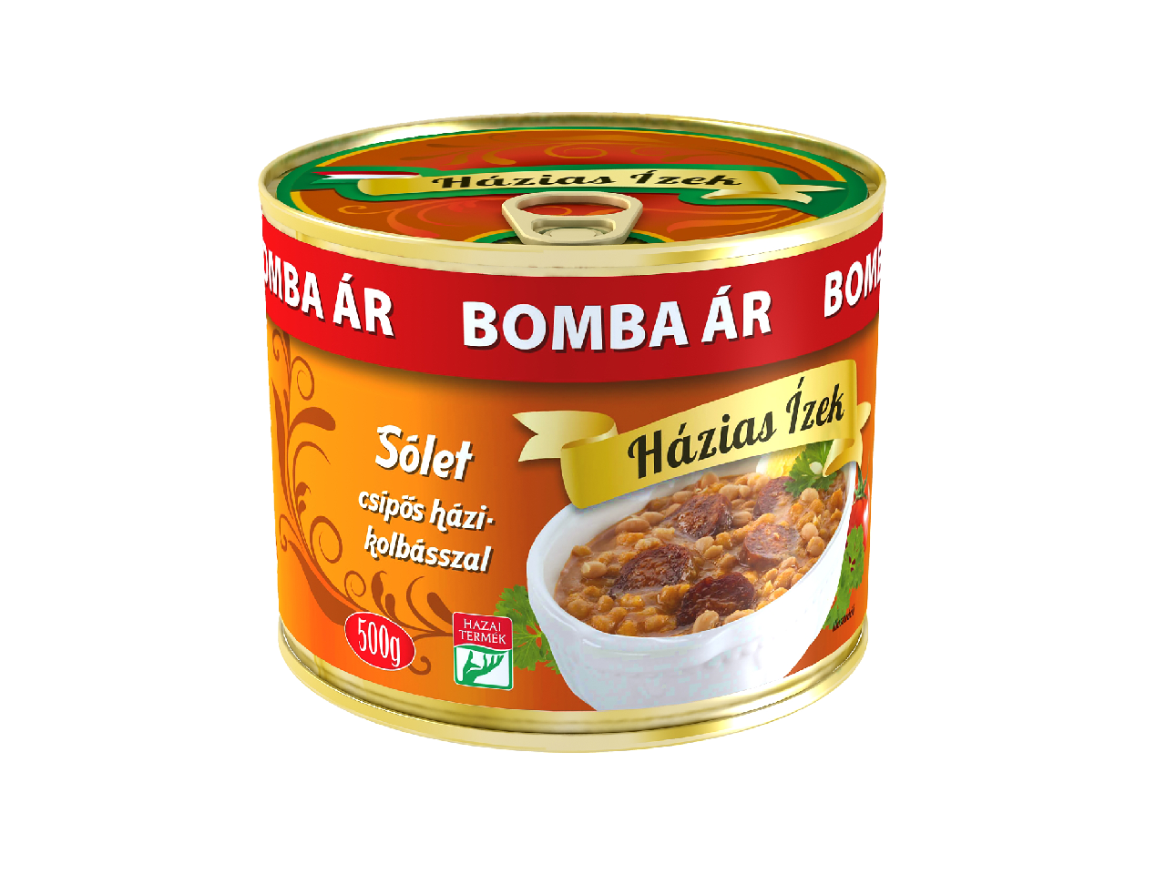 Házias Ízek sólet csípős házikolbásszal 500 g