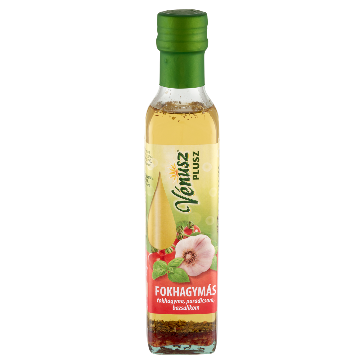 Vénusz Plusz repceétolaj fokhagymás, paradicsomos és bazsalikomos fűszerezéssel 250 ml