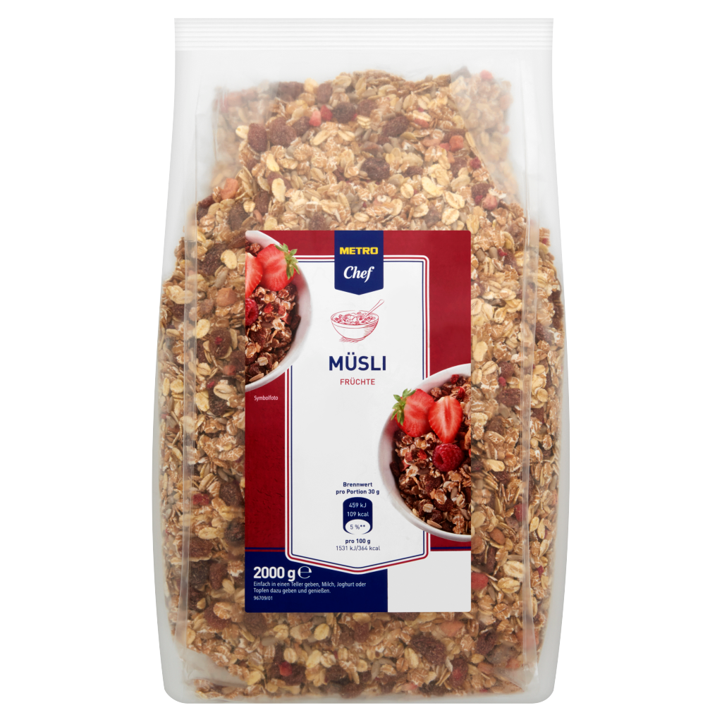 METRO Chef Gyümölcsös Müzli 2 kg
