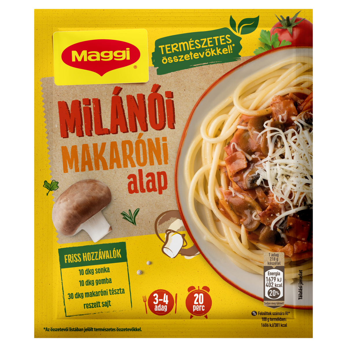 Maggi milánói makaróni alap 56 g