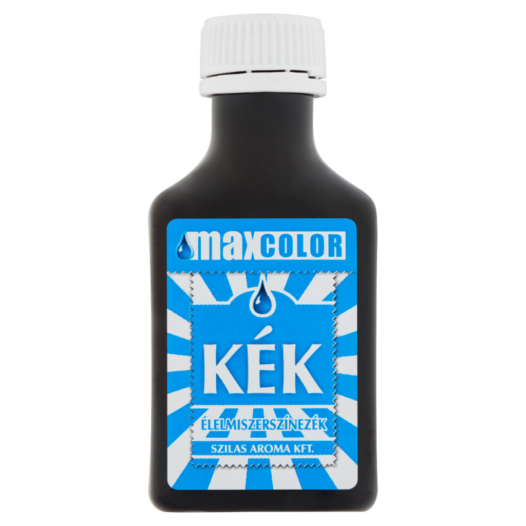 MAX Color kék élelmiszerszínezék 30 ml
