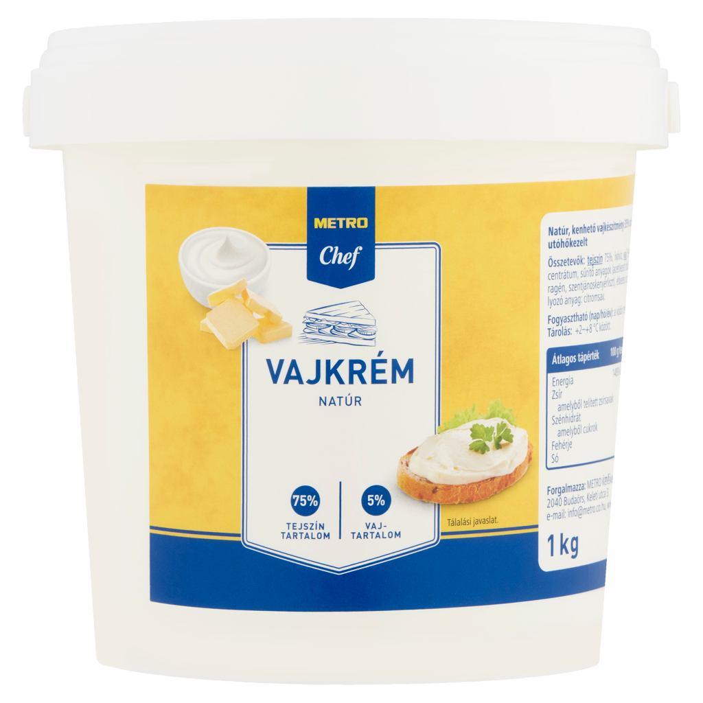 METRO Chef Natúr Vajkrém 1 kg