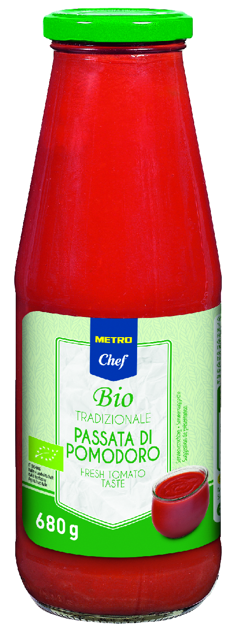METRO Chef Bio Pasztőrözött Paradicsom 680 g