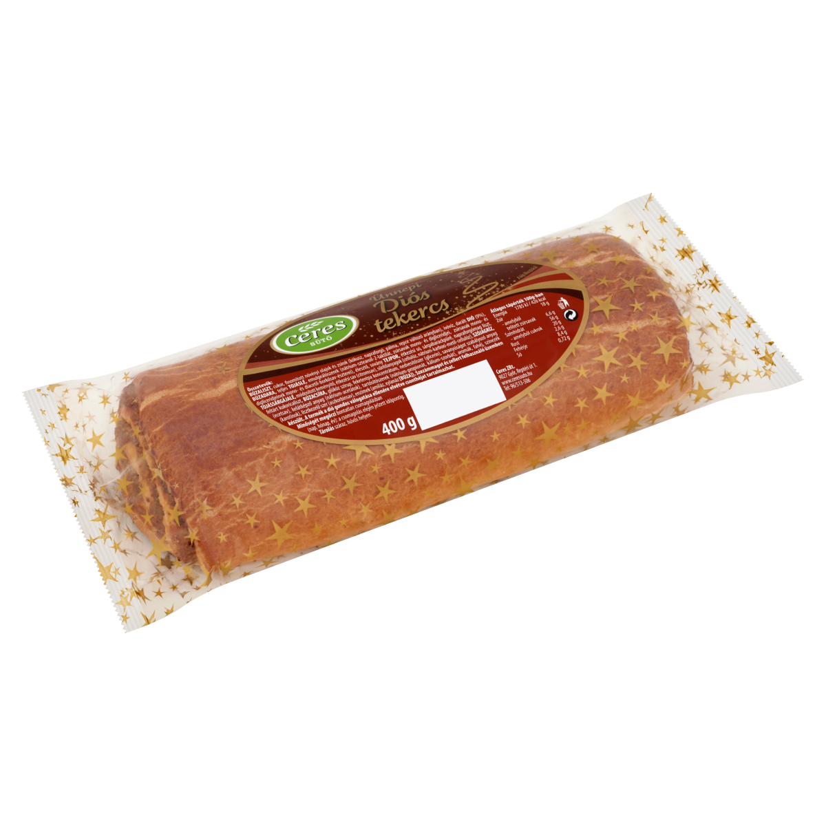 Ceres Ünnepi Diós Tekercs 400 g