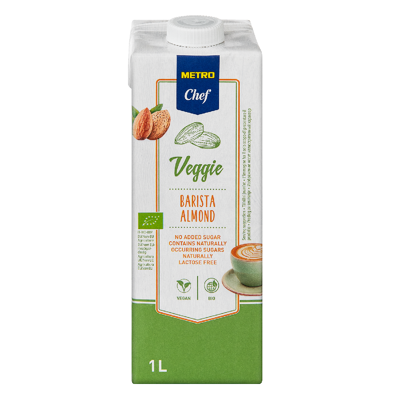 METRO Chef Bio Veggie Barista Mandulaital 1 l