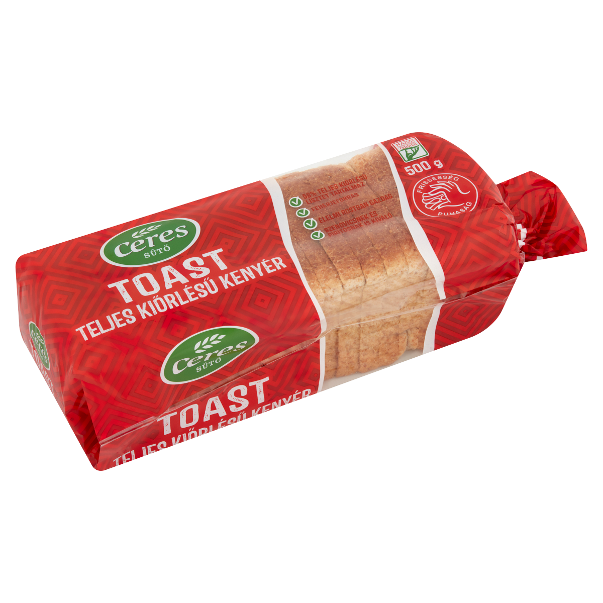 Ceres toast teljes kiőrlésű kenyér 500 g
