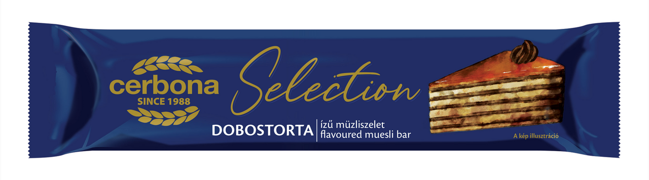 Cerbona Müzli dobostorta ízű müzliszelet 20 g