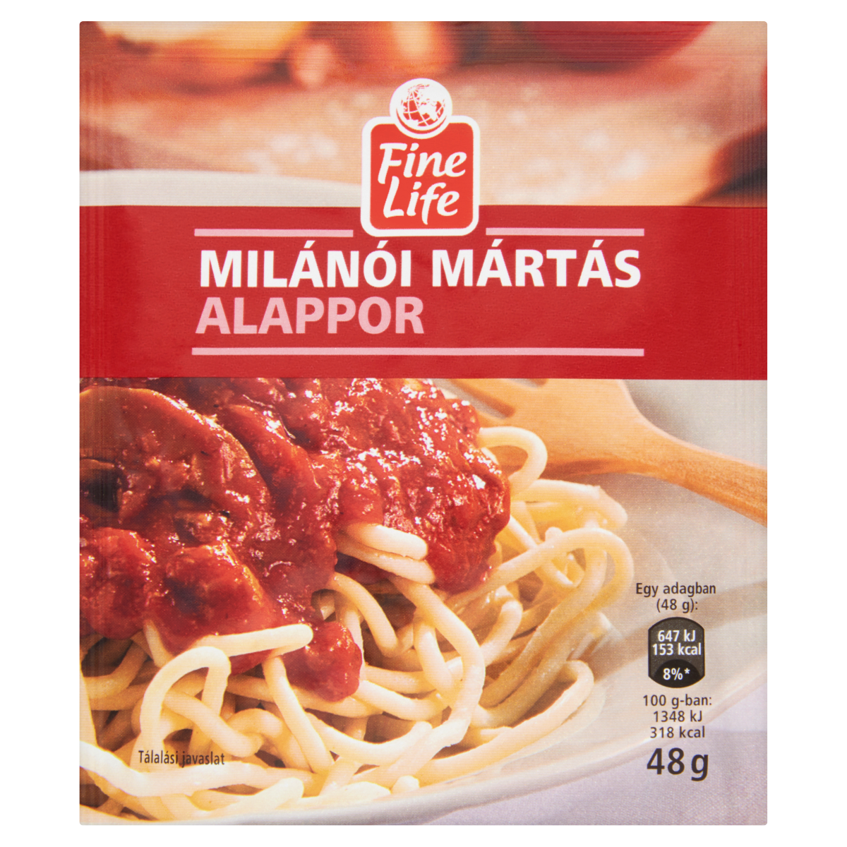 Fine Life Milánói Mártás Alappor 48 g