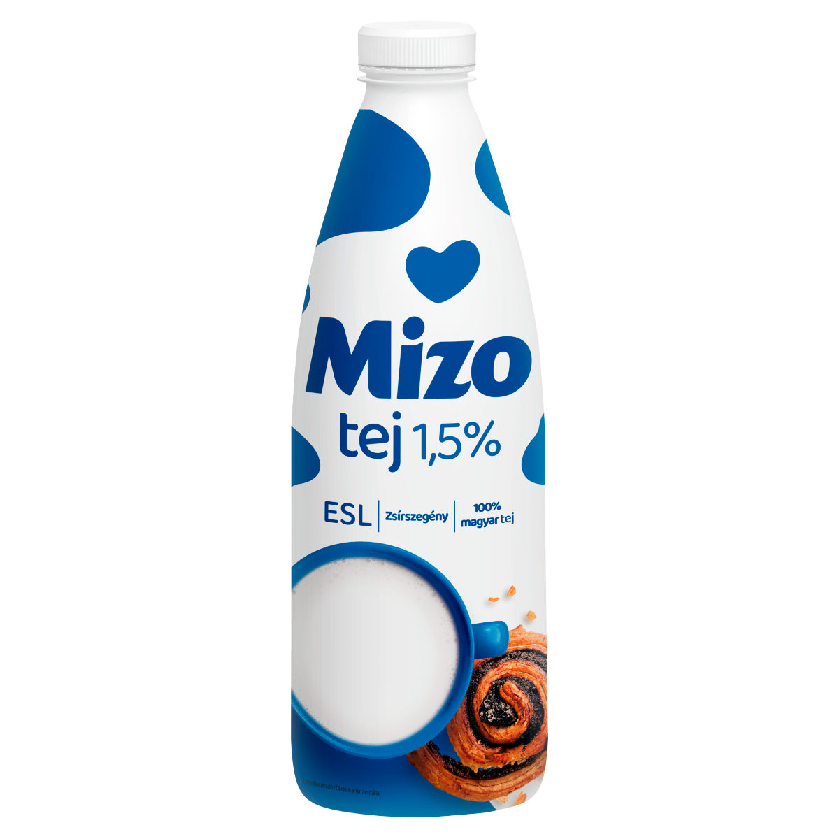 Mizo ESL zsírszegény tej 1,5% 1,5 l