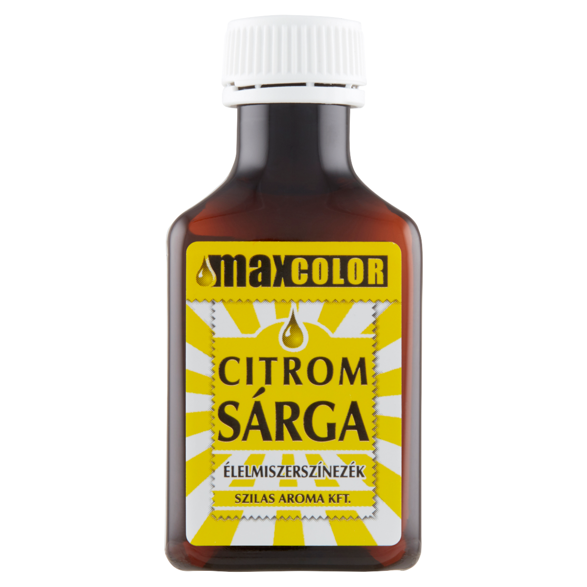 MAX Color citromsárga élelmiszerszínezék 30 ml