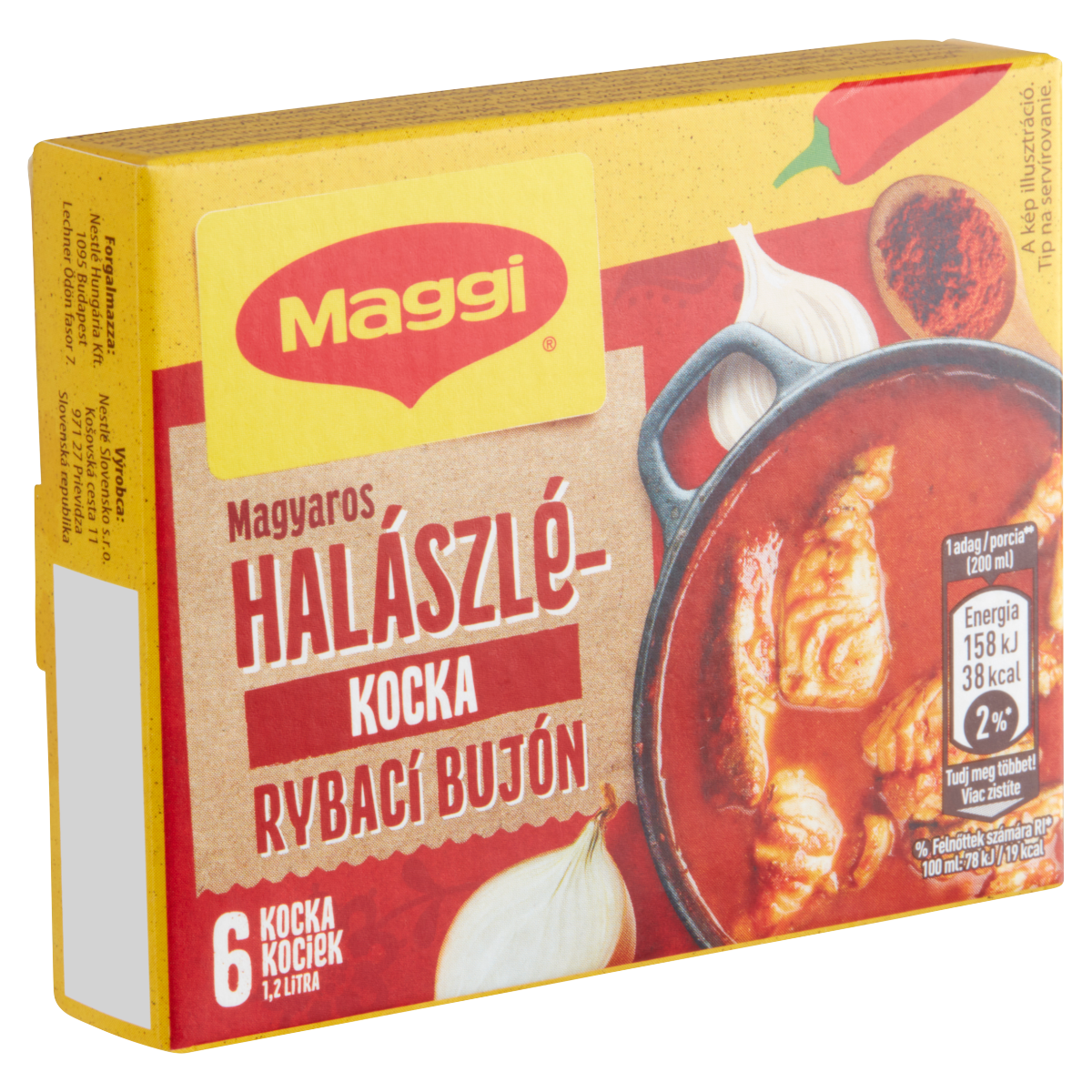 Maggi magyaros halászlé kocka 60 g
