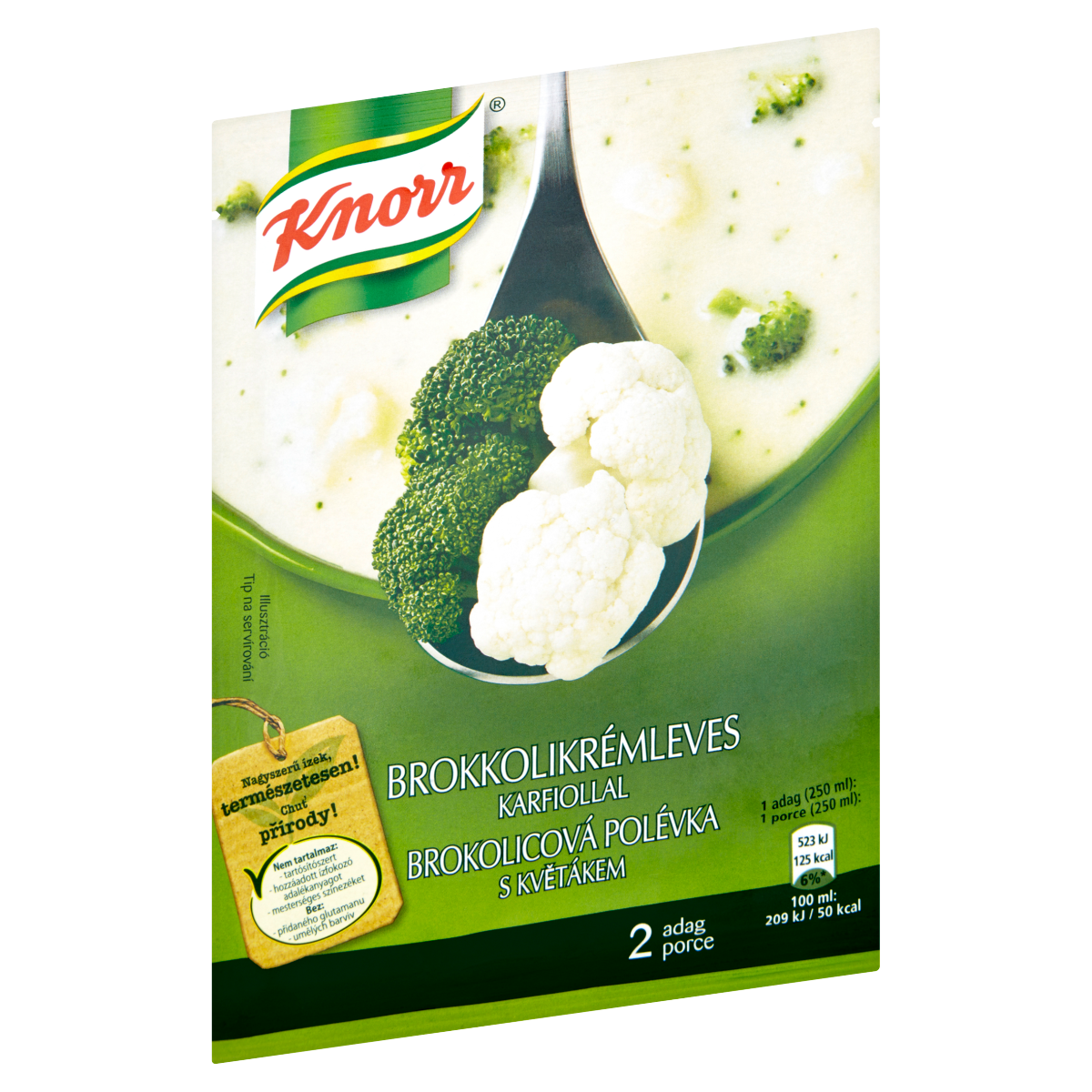Knorr brokkolikrémleves karfiollal 51 g