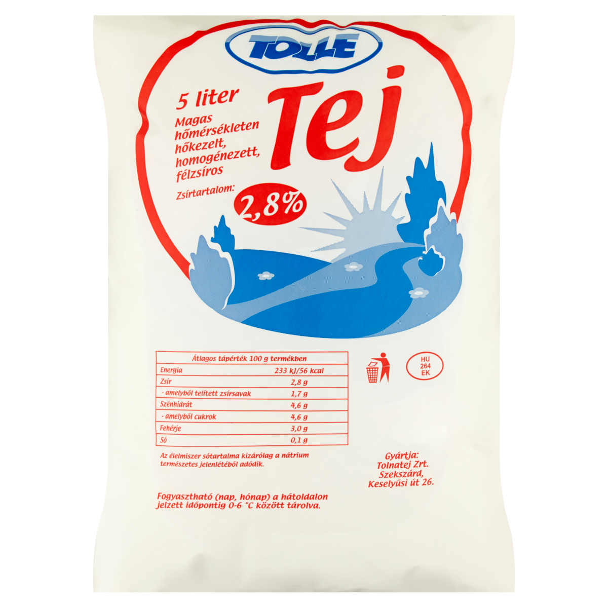 Tolle tej 2,8% 5 l
