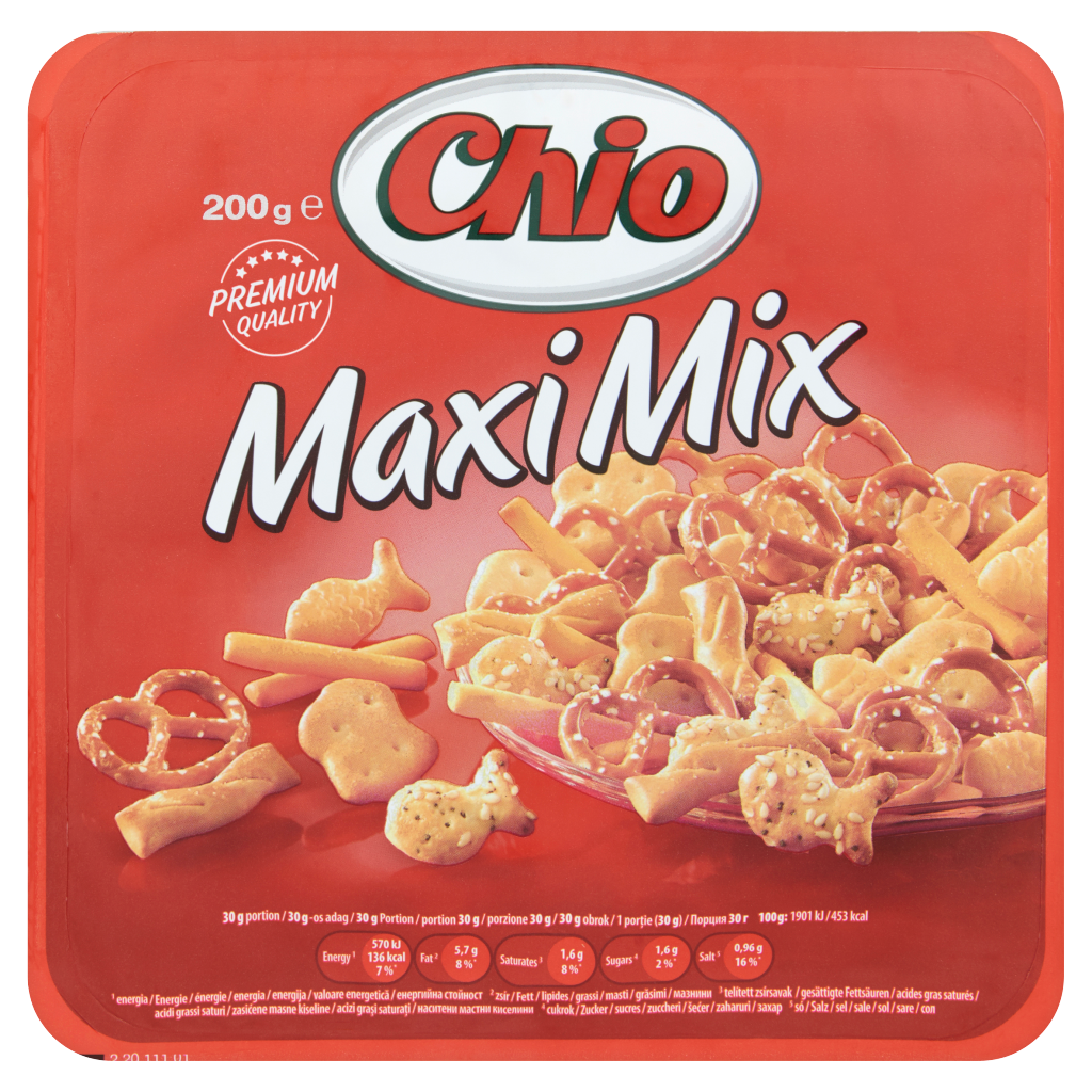 CHIO Maxi Mix sós kréker keverék 200 g