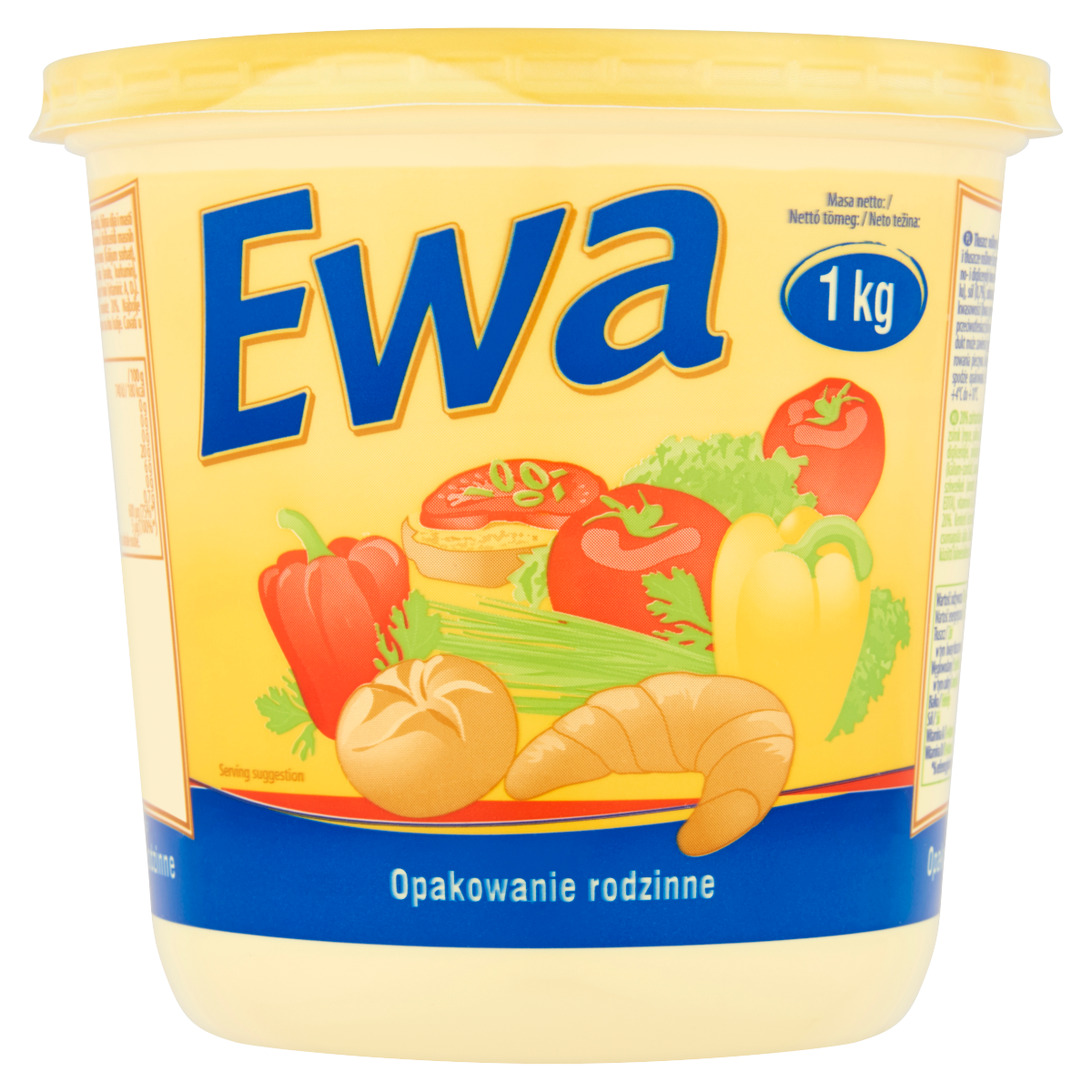 Ewa 20% zsírtartalmú margarin 1 kg