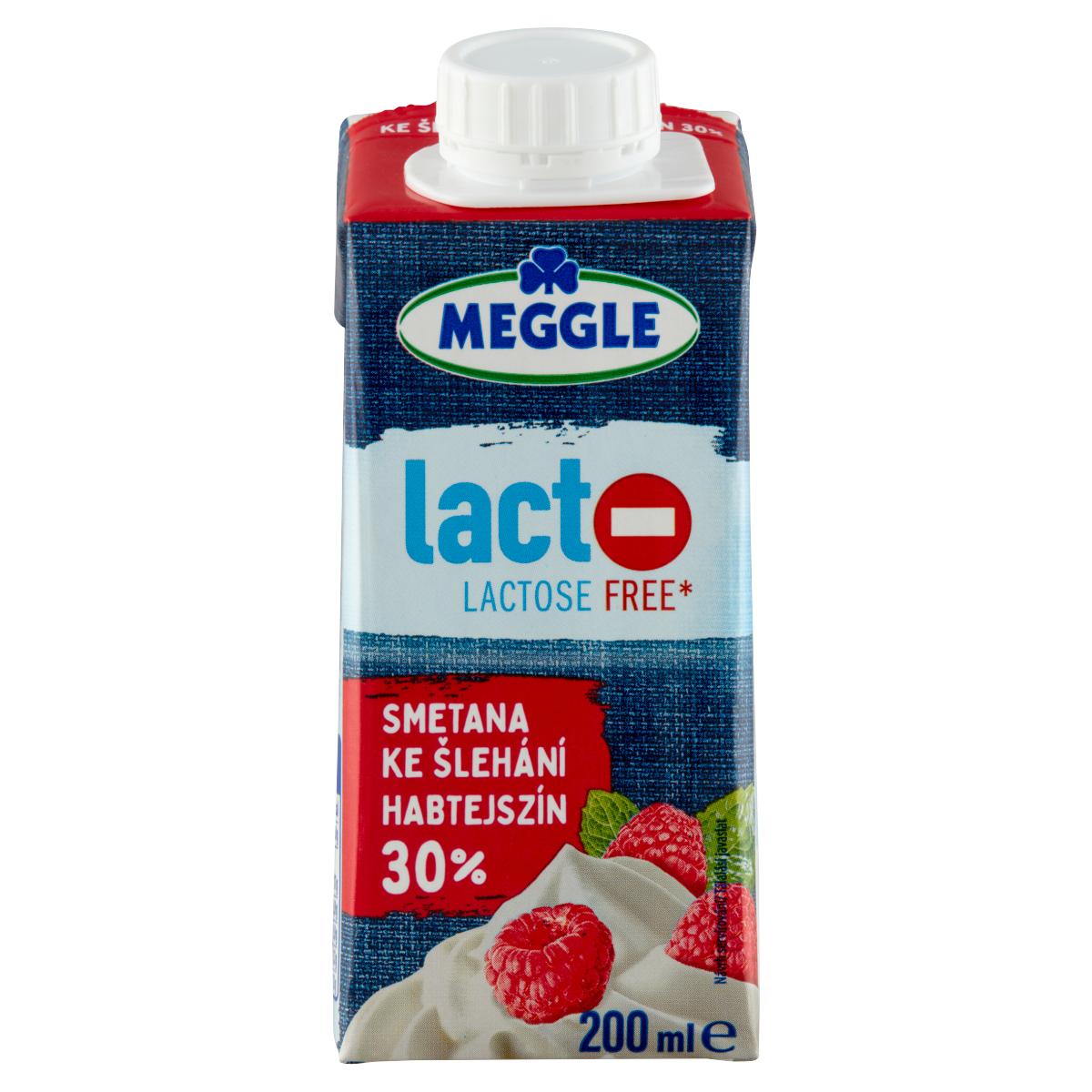 MEGGLE UHT laktózmentes habtejszín 30% 200 ml