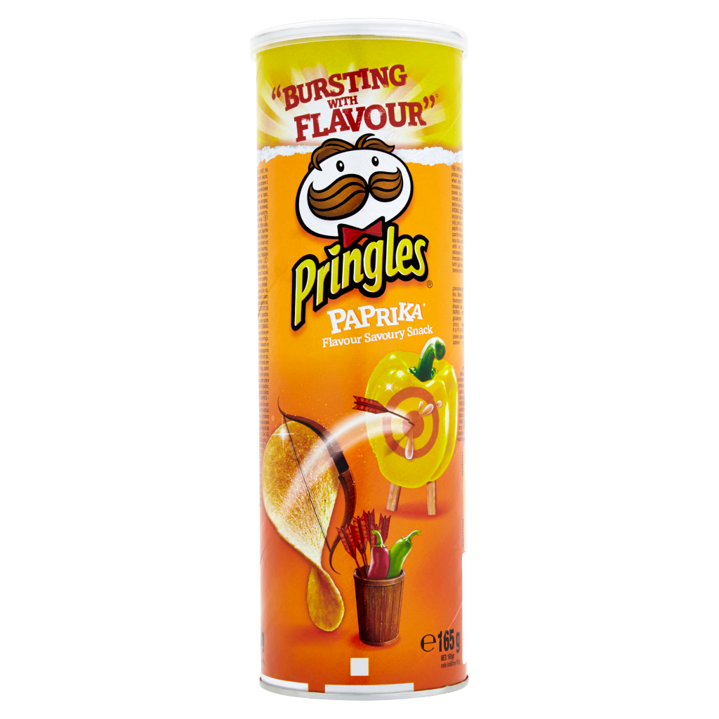 Pringles paprikás ízesítésű snack 165 g
