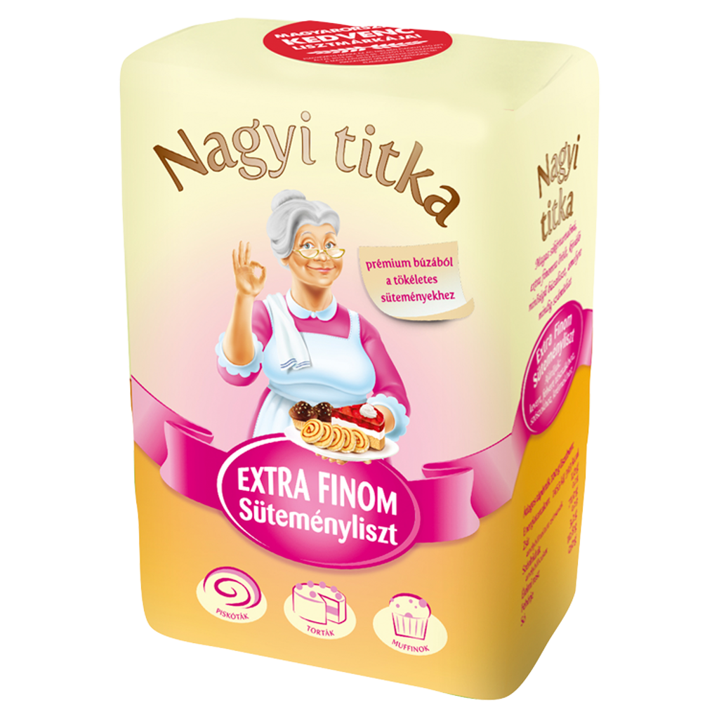 Nagyi Titka Extra Finom Süteményliszt 1 kg