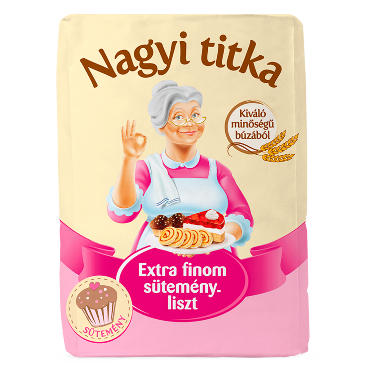 Nagyi Titka Extra Finom Süteményliszt 1 kg