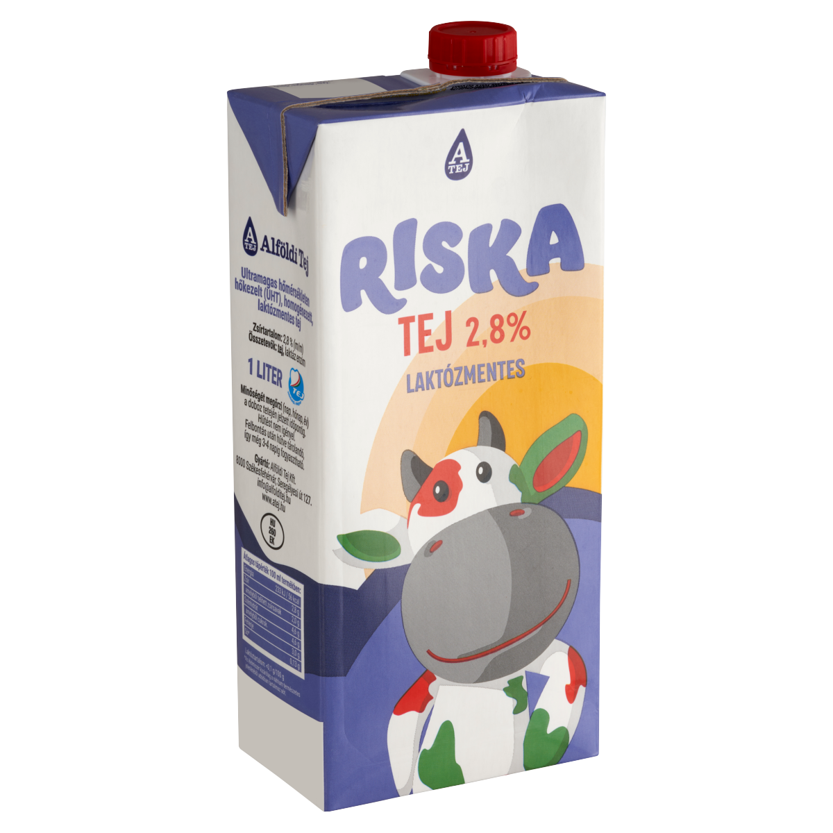 Riska UHT laktózmentes tej 2,8% 1 l