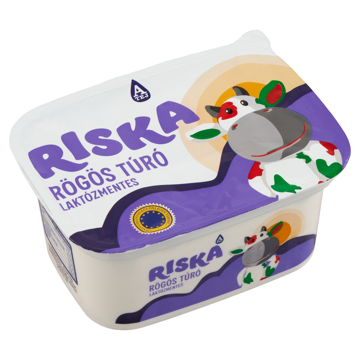 Riska laktózmentes rögös túró 250 g