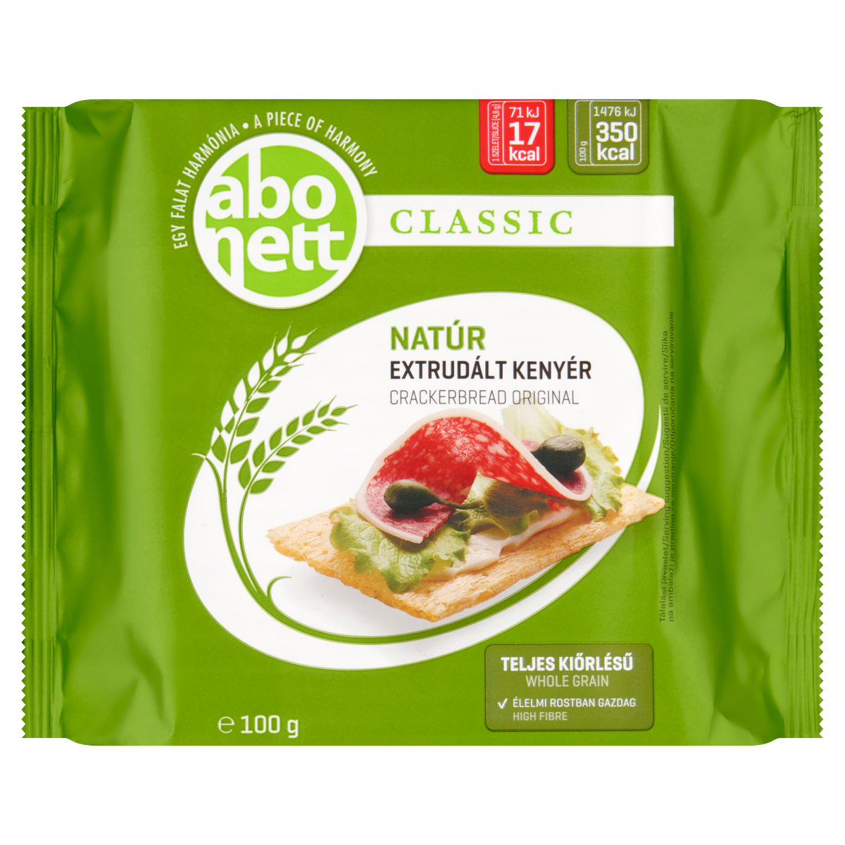 Abonett Classic Natúr Extrudált Kenyér 100 g