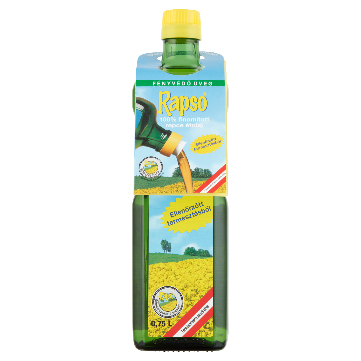 Rapso 100% finomított repce étolaj 0,75 l