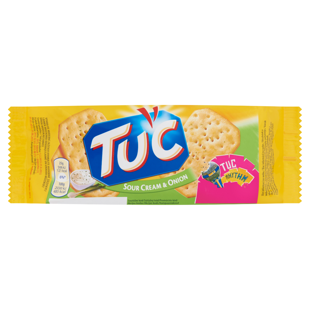 TUC tejfölös-hagymás ízű kréker 100 g