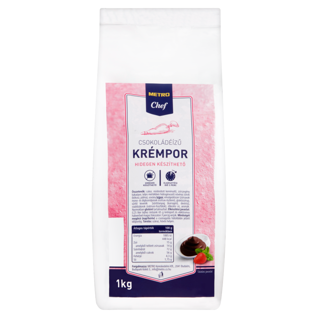 METRO Chef Csokoládéízű Krémpor 1 kg