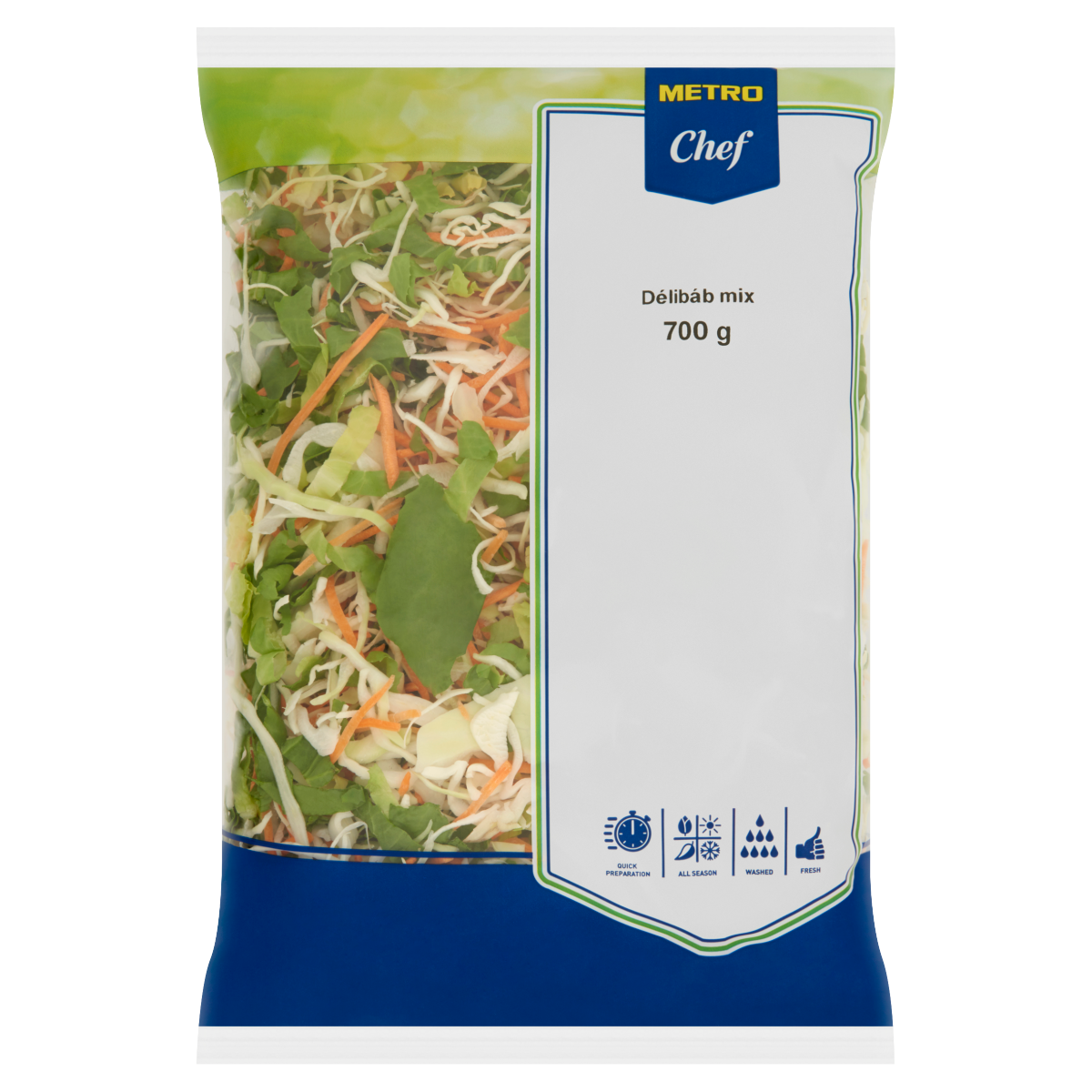 METRO Chef Délibáb Mix Friss Salátakeverék 700 g