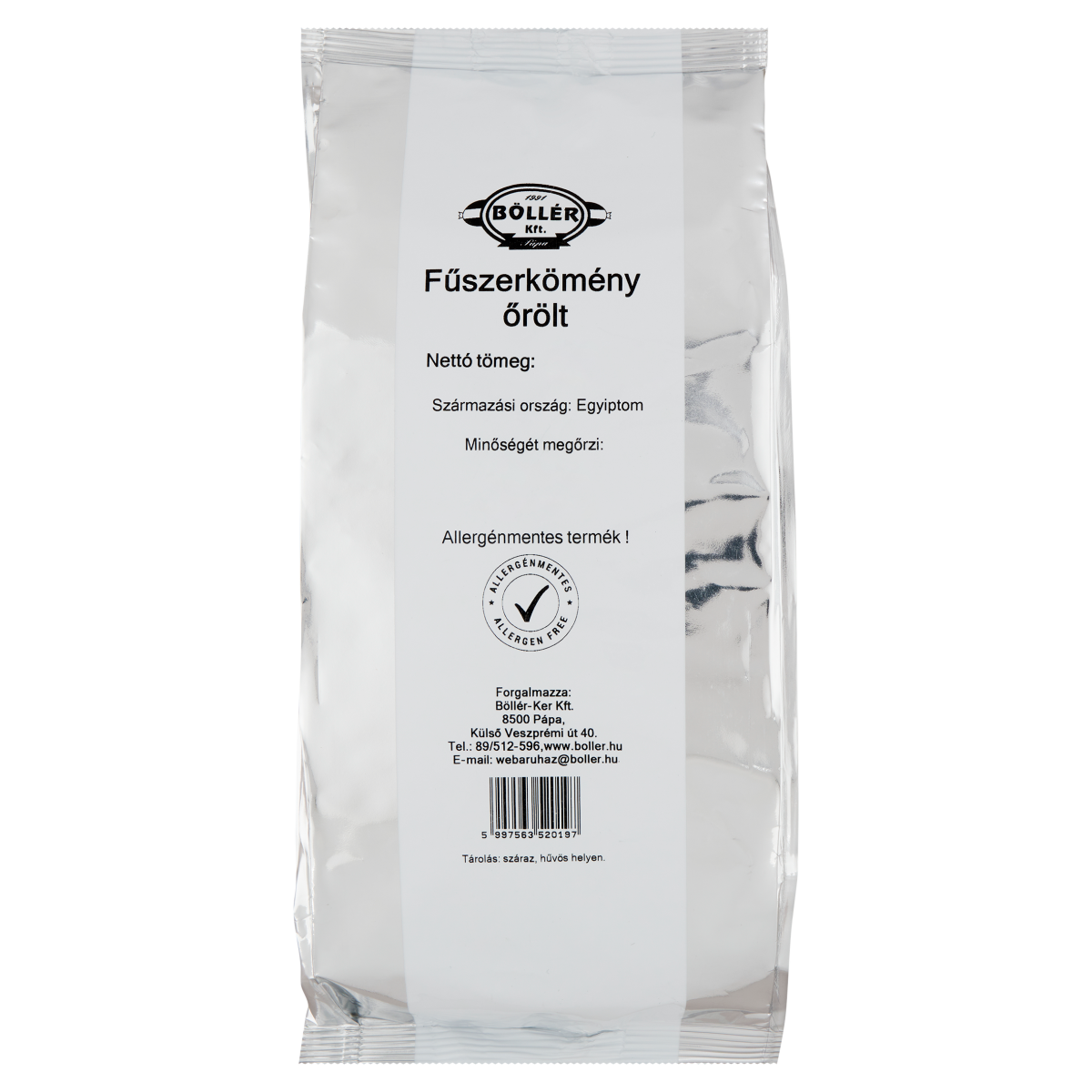 Böllér Őrölt Fűszerkömény 1 kg