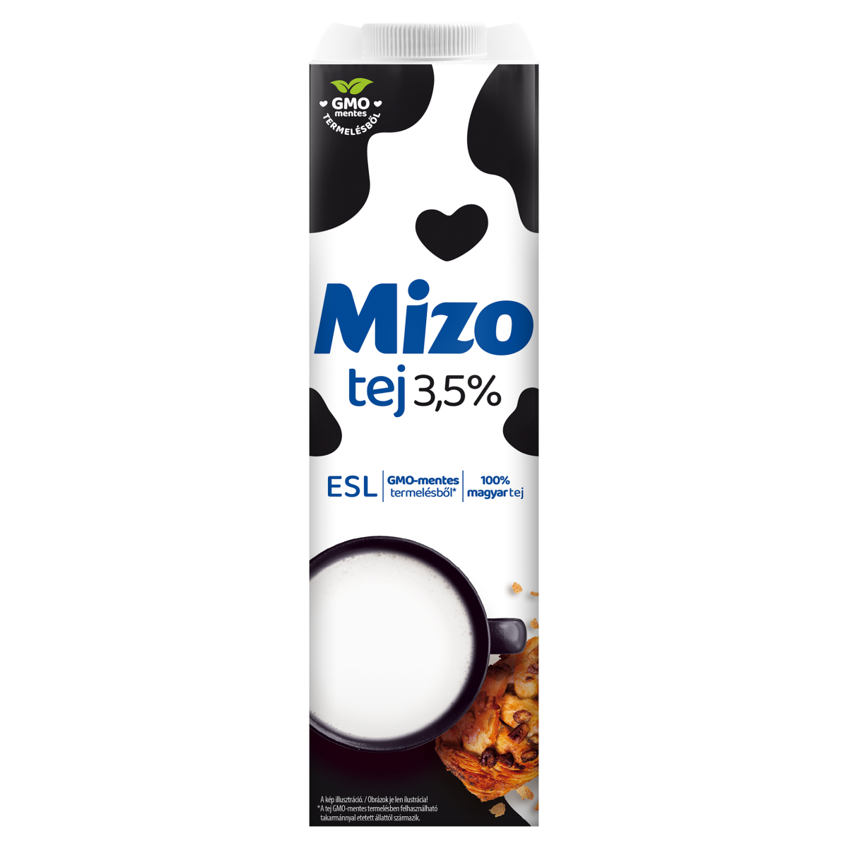 Mizo ESL teljes tej 3,5% 1 l
