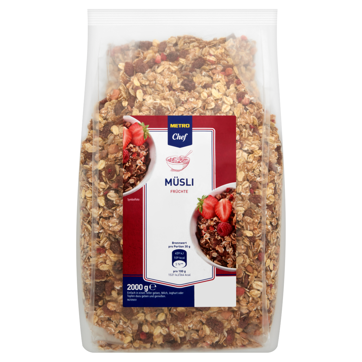 METRO Chef Gyümölcsös Müzli 2 kg